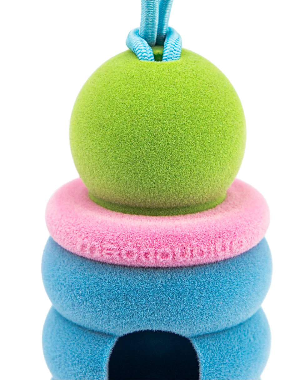 Poop-bag Holder Marshmallow Apple Velvet Party