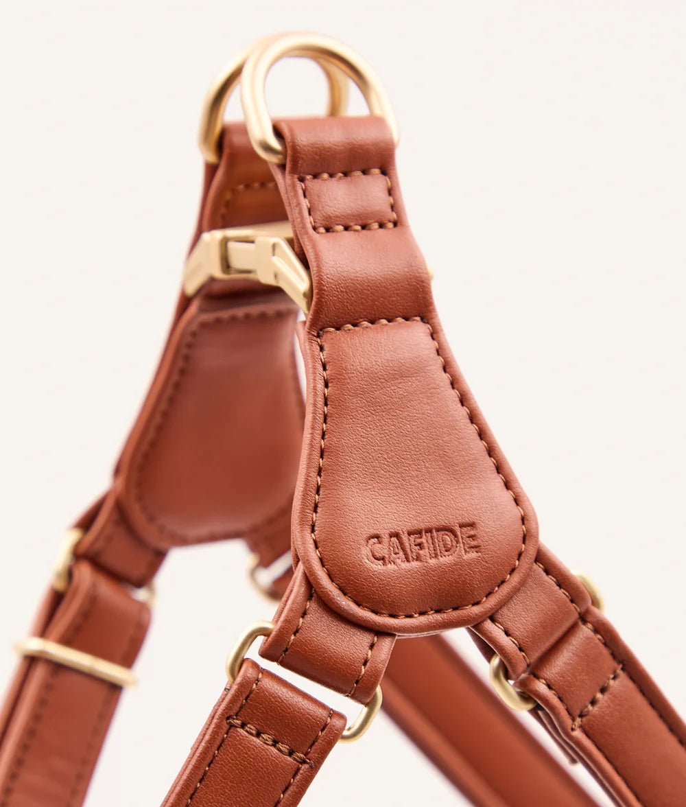 Szelki dla psa "Step In" Jala Brązowe - Codino