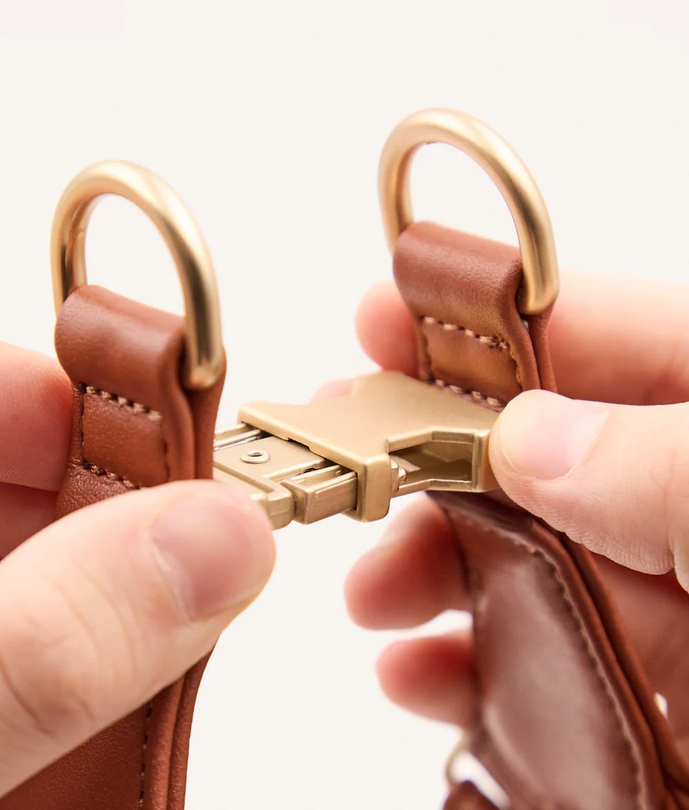 Szelki dla psa "Step In" Jala Brązowe - Codino